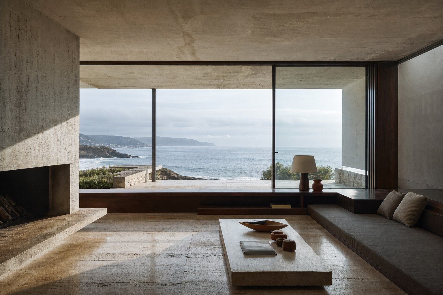 Villa moderniste ouverte sur l’océan de la Villa Horizon